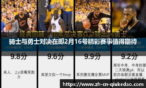骑士与勇士对决在即2月16号精彩赛事值得期待